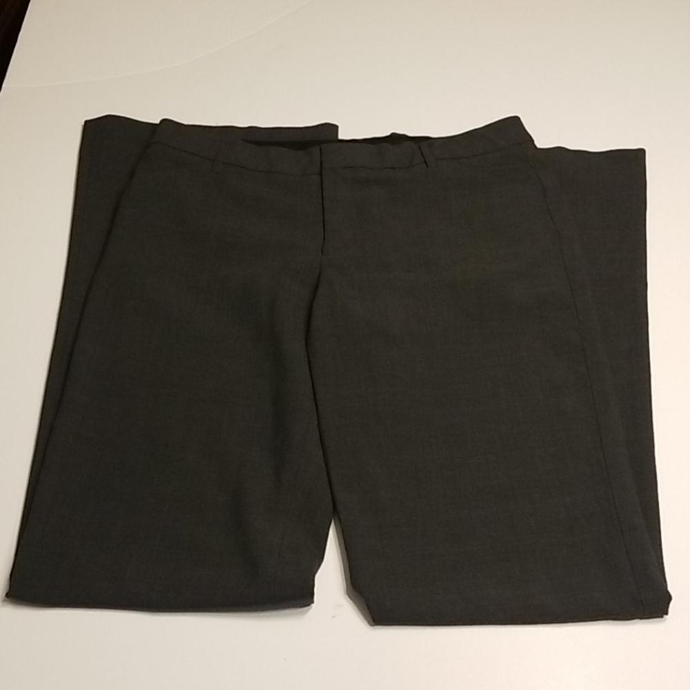 Gap perfect trouser size 10 tall gray EUC